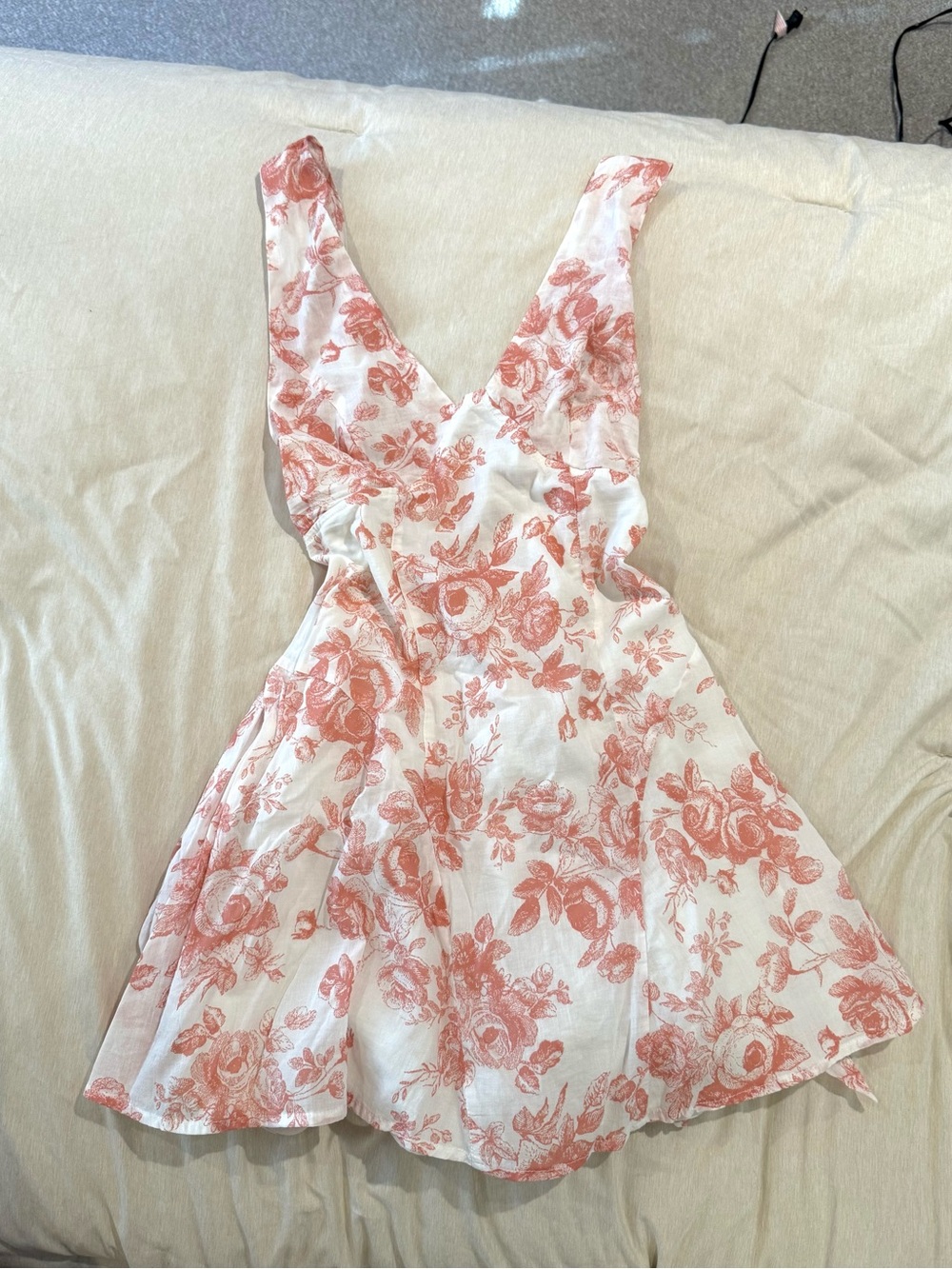 Floral mini dress
